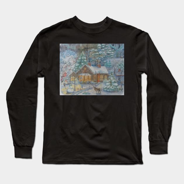 In Love to Winter Long Sleeve T-Shirt by Countryside